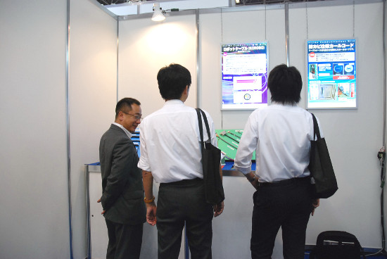 WIRE Japan Show2015 ケーブルやコードの展示